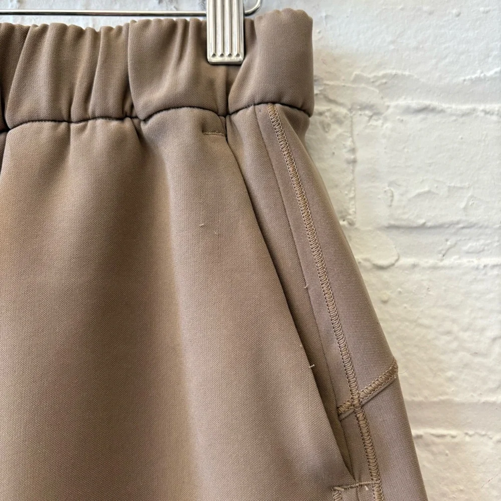 Lululemon || On The Fly Skirt Woven Frontier Taupe Brown 8‎